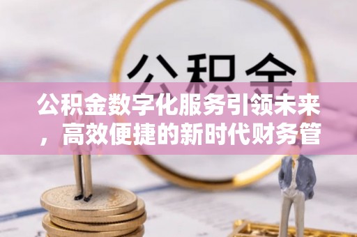 铁山港公积金数字化服务引领未来，高效便捷的新时代财务管理