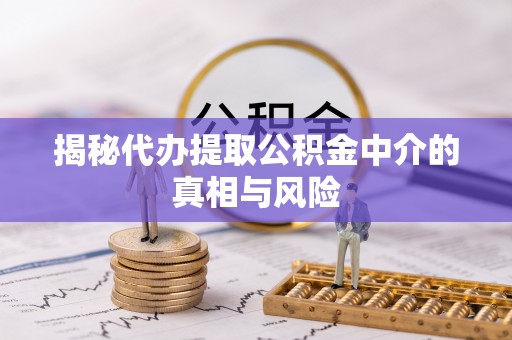 铁山港揭秘代办提取公积金中介的真相与风险