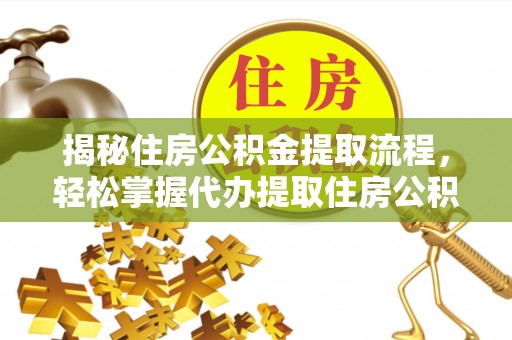 铁山港揭秘住房公积金提取流程，轻松掌握代办提取住房公积金技巧