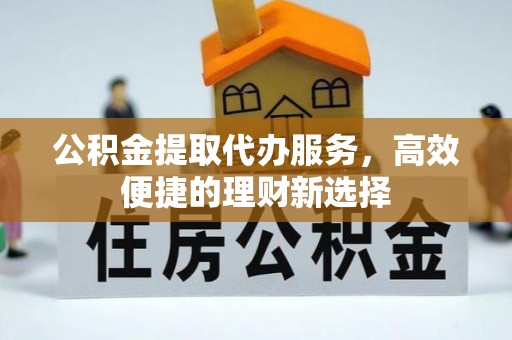 铁山港公积金提取代办服务，高效便捷的理财新选择